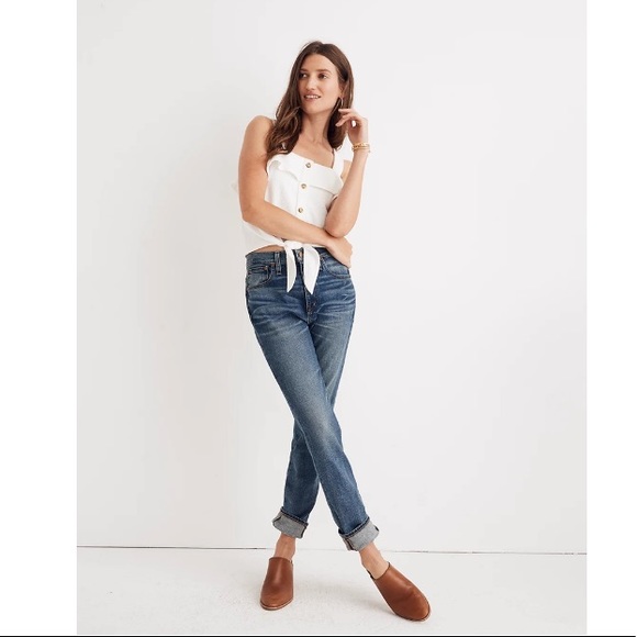 NWT The High-Rise Slim Boyjean in Frisco Wash - Picture 3 of 9